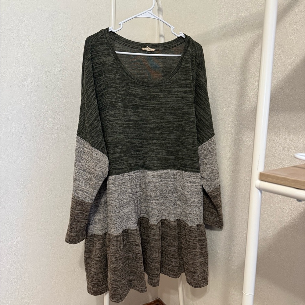 Striped Long Sleeve Tunic